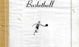 1947 Cattaraugus County All-Star basketball game program cover.