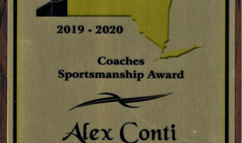Section 6 Coaches Sportsmanship Award, 2019-20.