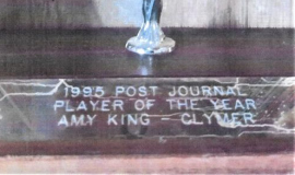 <em>Post-Journal</em> Player of the Year (basketball), 1995.