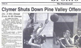 Clymer Shuts Down Pine Valley Offense. 1995.