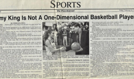 Amy King Is Not A One-Dimensional Basketball Player. Amy King Is Not A One-Dimensional Basketball Player. February 24, 1995.