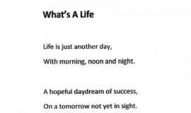 Whats a Life by Art Asquith.