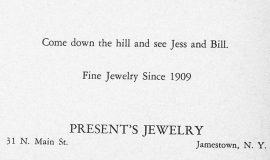 Present's Jewelry ad.