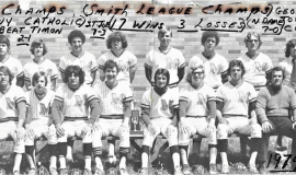 Cardinal Mindszenty High School baseball team, 1974.