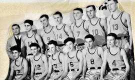 Cardinal Mindszenty High School basketball team, 1952-53.