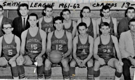 Cardinal Mindszenty High School basketball team, 1961-62.