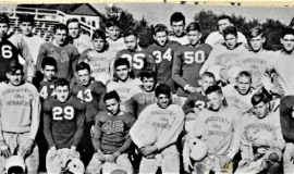 Cardinal Mindszenty High School football team, 1952.