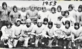 Cardinal Mindszenty High School football team, 1953.