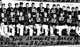 Cardinal Mindszenty High School football team, 1959.