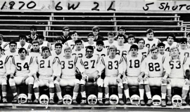 Cardinal Mindszenty High School football team, 1970.