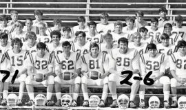 Cardinal Mindszenty High School football team, 1971.