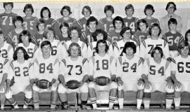 Cardinal Mindszenty High School football team, 1973.
