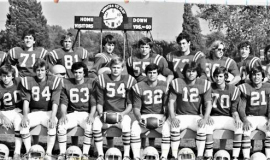 Cardinal Mindszenty High School football team, 1977.