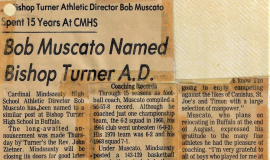 Bob Muscato Named Bishop Turner A.D.