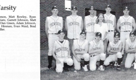 2002 Frewsburg Central School baseball team.