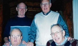 Left to right: Ken Martin, Ray Fashano, Bob Winterburn and Ben Drake.