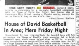 House of David Basketball In Area; Here Friday Night. November 26, 1957.