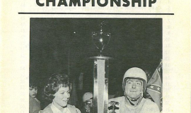 Bobby Schnars - Stateline Speedway Program, 1965.