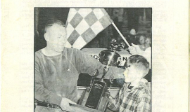 Bobby Schnars - Stateline Speedway Program, 1966.