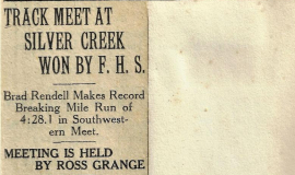 Track Meet at Silver Creek Won By F.H.S. 1935.
