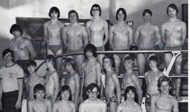 Frewsburg Boys Swimming Team, 1978.
