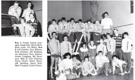 Frewsburg Boys Swimming Team, 1983.