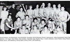 Frewsburg Boys Swimming Team, 1986.