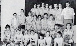 Frewsburg Boys Swimming Team, 1990.