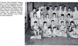 Frewsburg Boys Swimming Team, 1992.