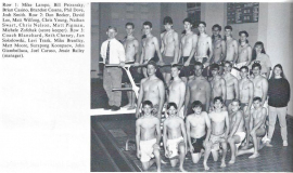 Frewsburg Boys Swimming Team, 1994.