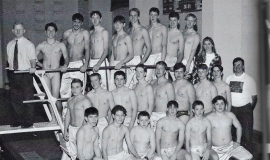 Frewsburg Boys Swimming Team, 1996.