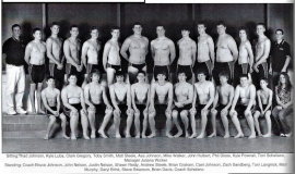 Frewsburg Boys Swimming Team, 2007.