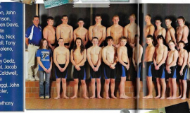 Frewsburg Boys Swimming Team, 2009.