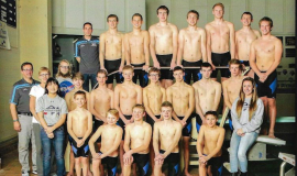 Frewsburg Boys Swimming Team, 2016.