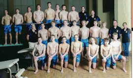 Frewsburg Boys Swimming Team, 2022.