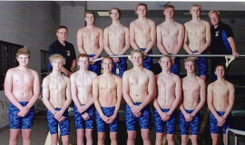 Frewsburg Boys Swimming Team, 2023.