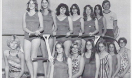 Frewsburg Girls Swimming Team, 1977.