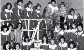 Frewsburg Girls Swimming Team, 1982.