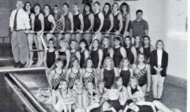 Frewsburg Girls Swimming Team, 1993.