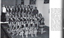 Frewsburg Girls Swimming Team, 1994.