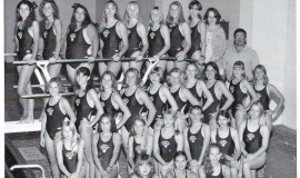 Frewsburg Girls Swimming Team, 1995.