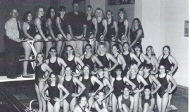 Frewsburg Girls Swimming Team, 1997.