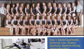 Frewsburg Girls Swimming Team, 2007.