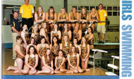 Frewsburg Girls Swimming Team, 2010.