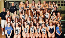 Frewsburg Girls Swimming Team, 2011.