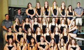 Frewsburg Girls Swimming Team, 2013.