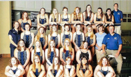 Frewsburg Girls Swimming Team, 2014.