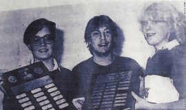 Three Talented Chrises.  1987.