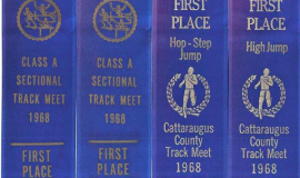 Track & Field ribbons. 1968.
