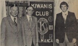 Kiwanians Honor Crist. February 22, 1978.
